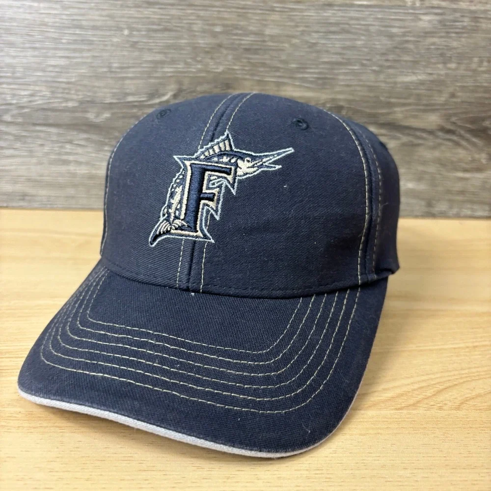 Florida Marlins‎ Hat Cap Fitted Youth One Size Blue MLB Baseball Twins Boys